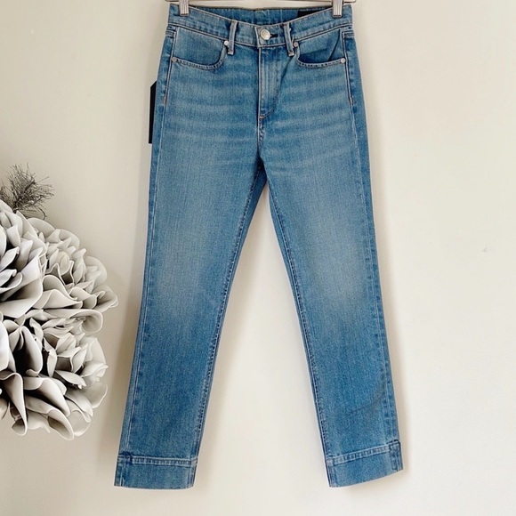 RAG & BONE The Waverly Straight Crop Jeans 25 - Picture 6 of 14